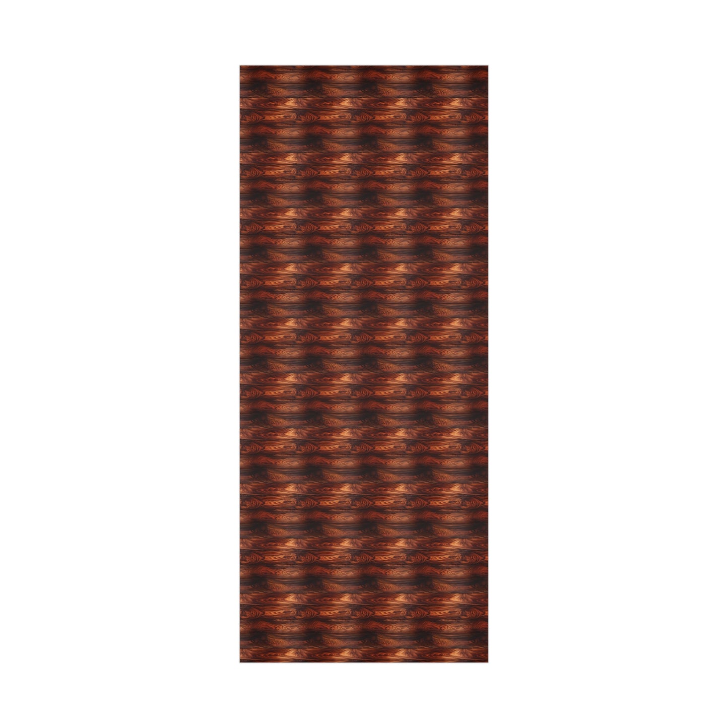 Dark Wood Grain Wrapping Paper Pattern